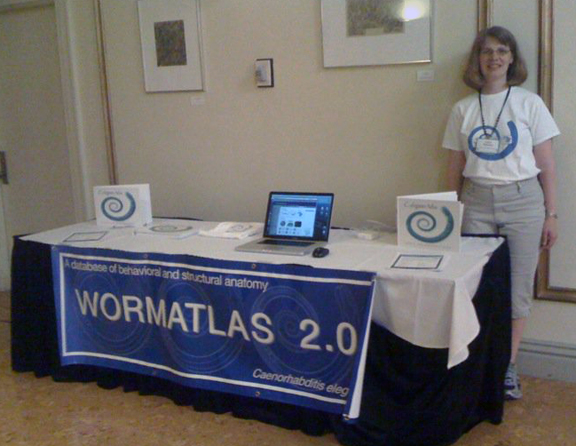WormAtlas Booth 2010
